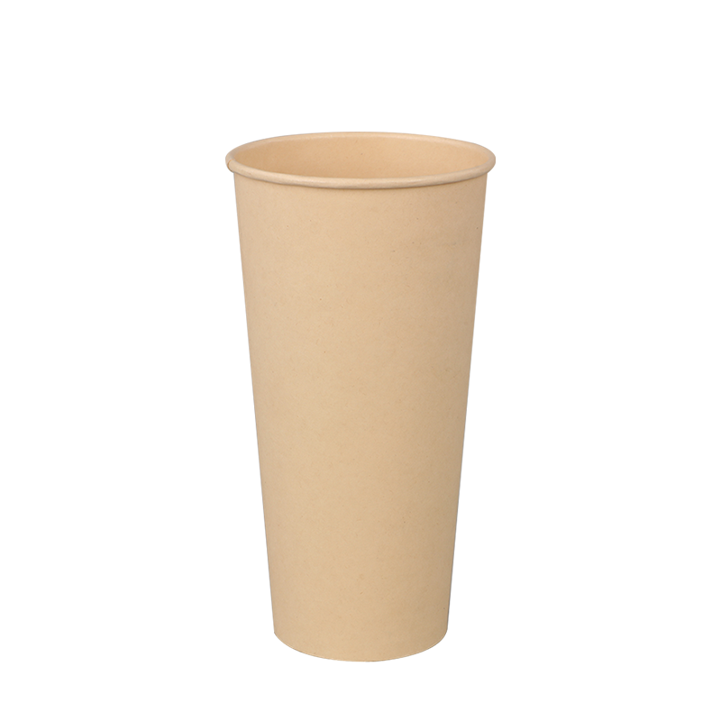 12oz PE কাগজ বাঁশ একক প্রাচীর গরম কাগজ কাপ