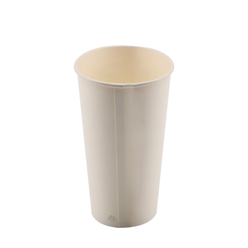 12oz কম্পোস্টেবল পিএলএ একক ওয়াল পেপার কাপ