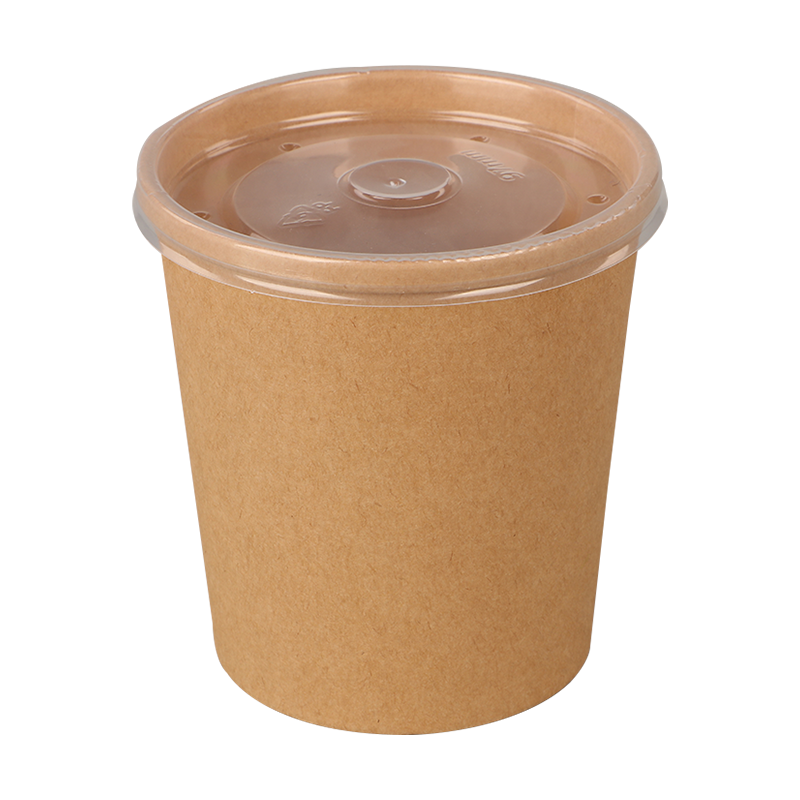 32oz টেক-অ্যাওয়ে হট স্যুপ পেপার কাপ