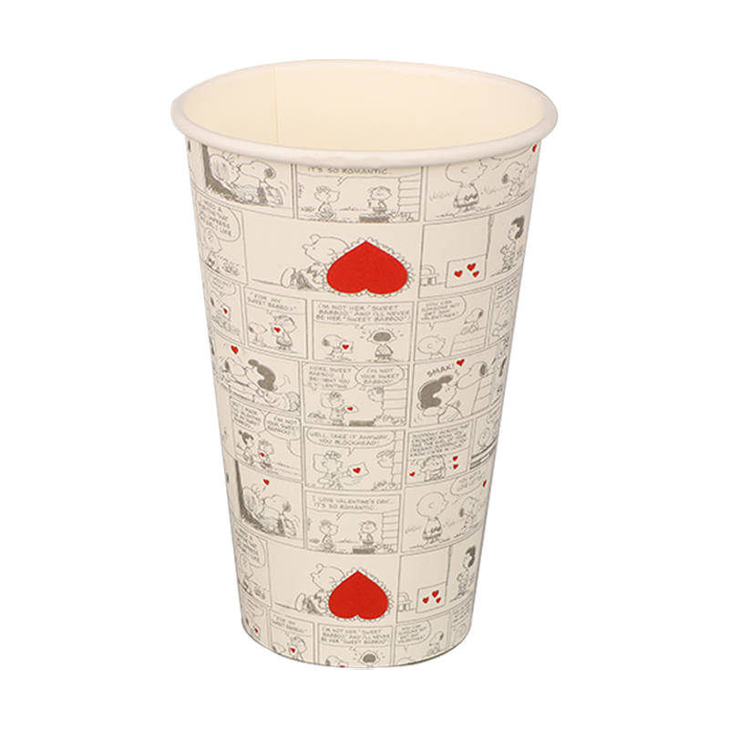 22oz জল-ভিত্তিক আবরণ পেপার কাপ